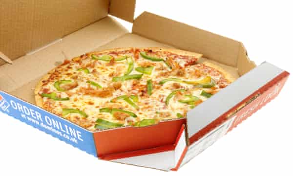 Pizza z Pizzeri Domino `s 