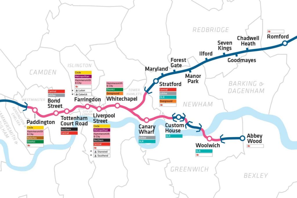 Uruchomienie Elizabeth Line: najtańsze miejsca na zakup domu lub mieszkania na Crossrail