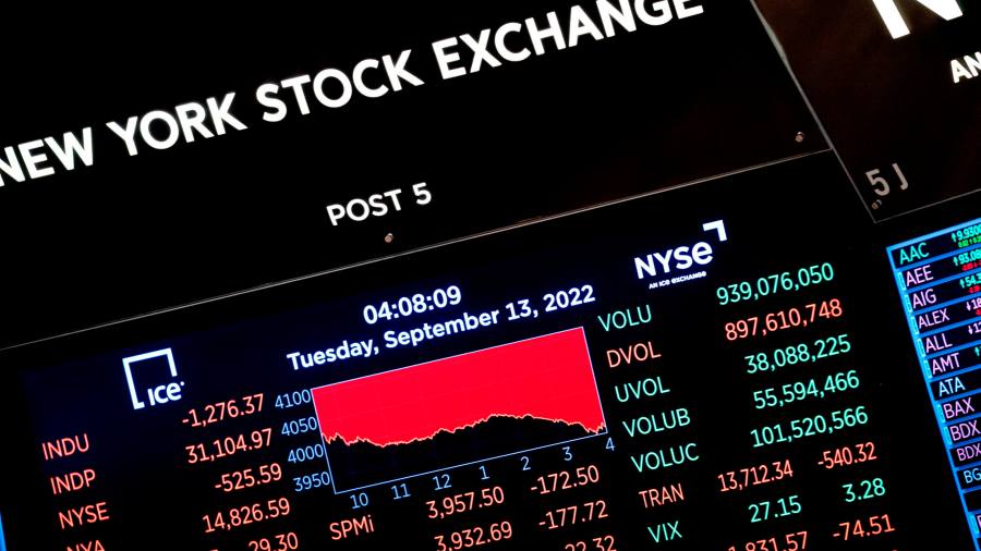 Akcje Wall Street stabilizują się po dużej wyprzedaży