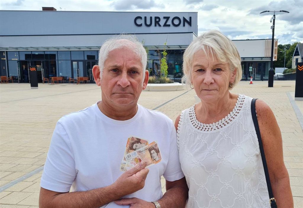Curzon Cinemas w nowym kompleksie Riverside w Canterbury odmawia przyjęcia pary gotówkowej
